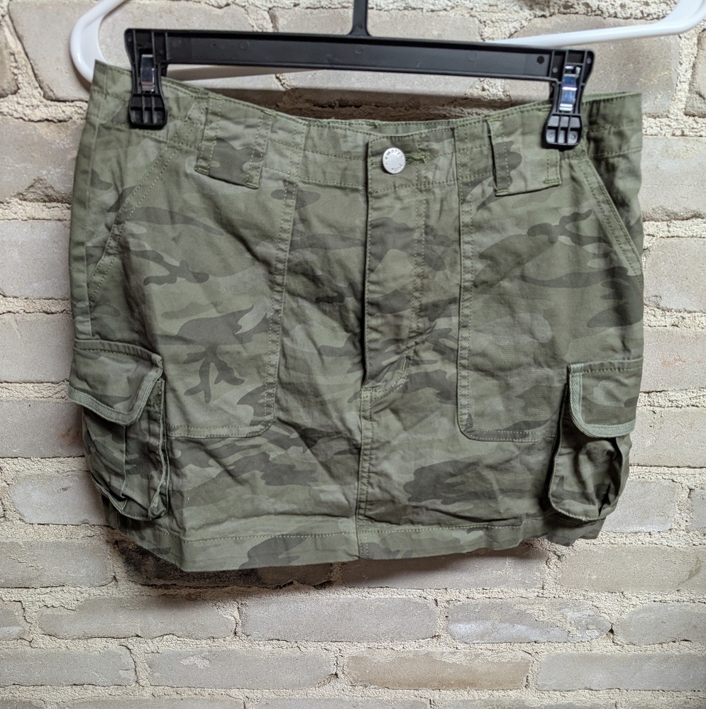 Emory Park Green Mini Skirt